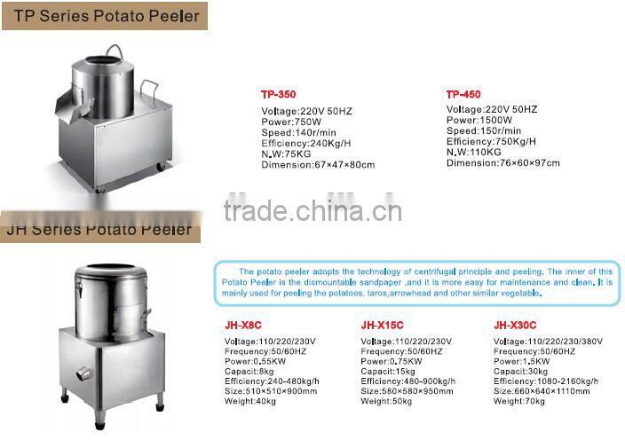 2017 High Quality TP Series Potato Peeler