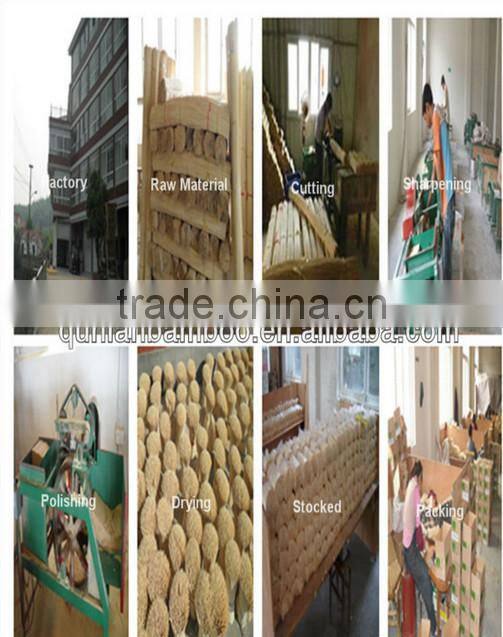 BBQ handmade bamboo skewer stick