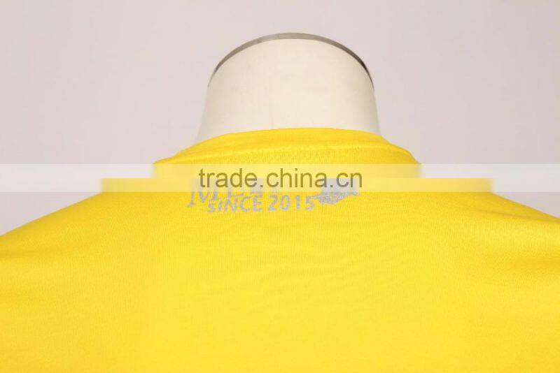 mens fashion design cotton plain bright t shirt