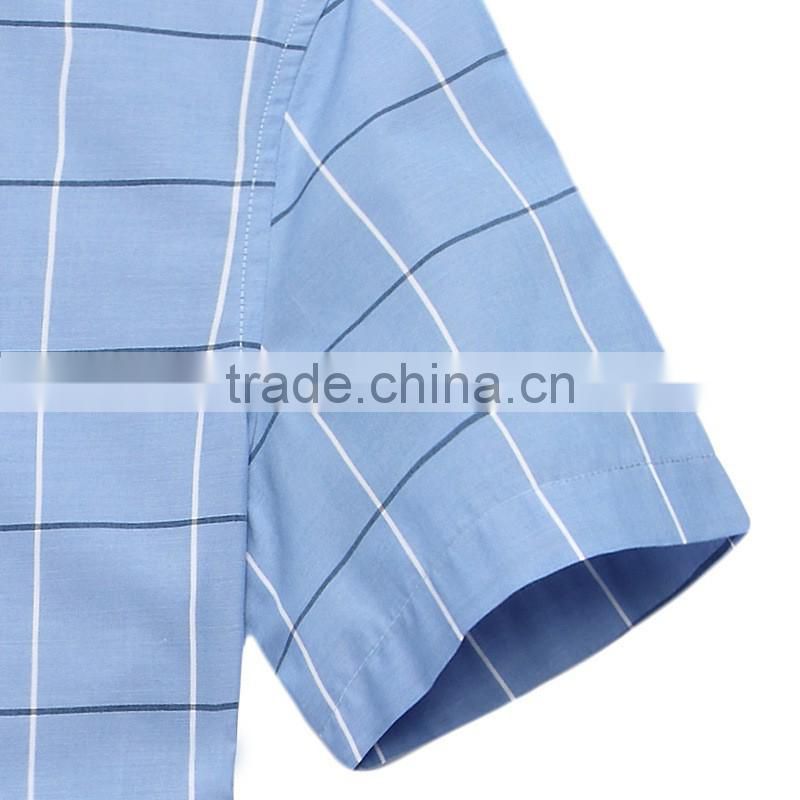 2016 New Fashion Cotton Men Dress business Shirt Slim Fit Shirts For Men Short Sleeve shirts