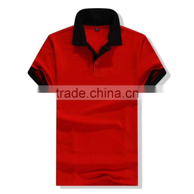 2016 Comfortable work uniform polo shirt For Men Quick Dry Custom Logo Polo T Shirt
