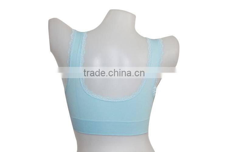 Promotion! Supermarket sexy lace genie bra with lace trimming