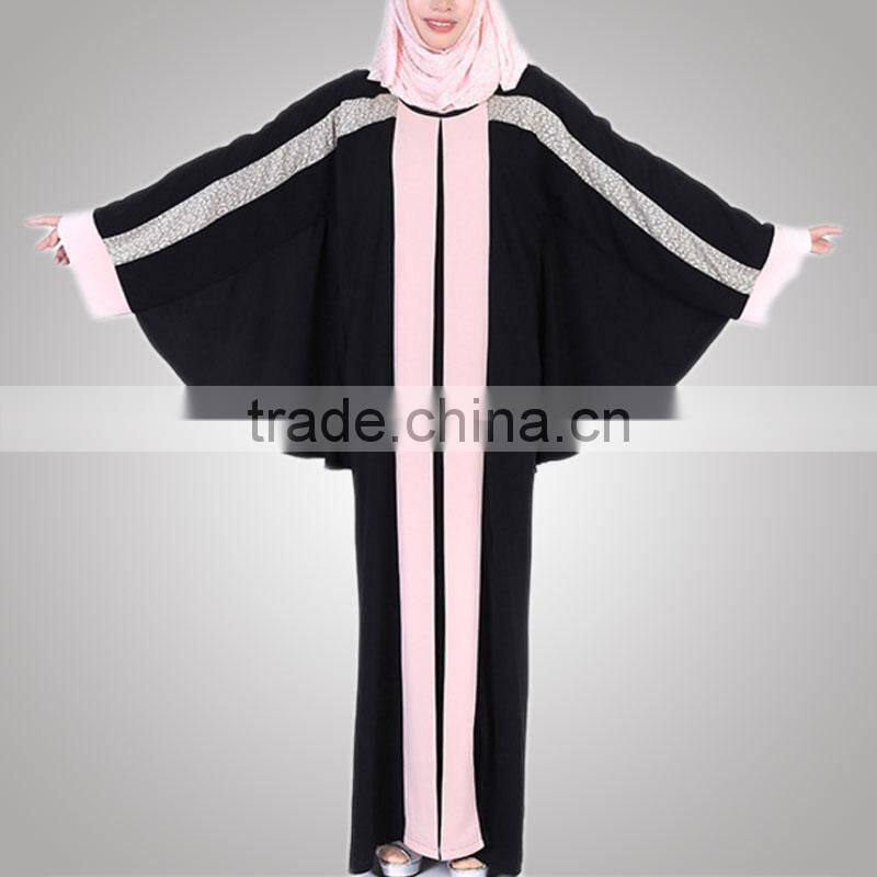 Free Shipping Hot Sexy Style Ladies Clothes Thin Muslim Dress Long Sleeves With Cheap Price