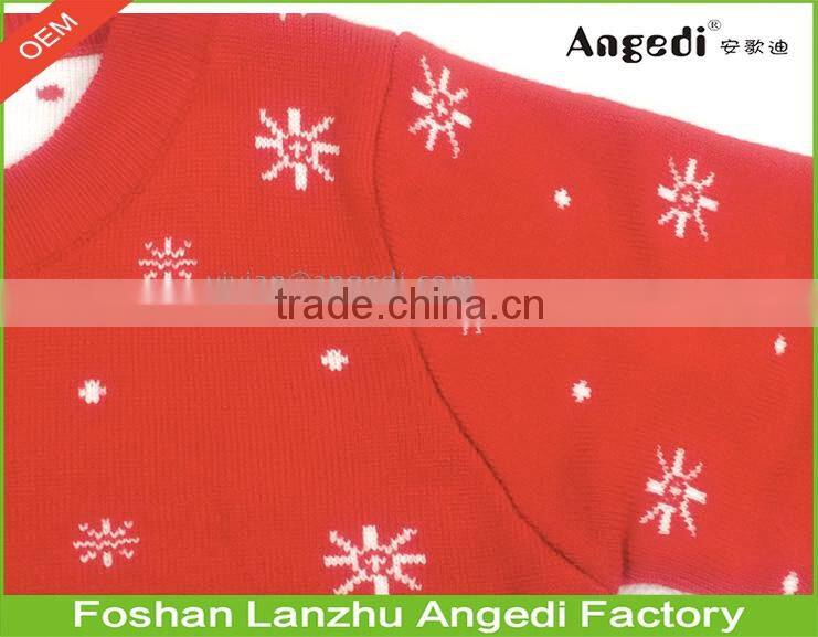 fashion Christmas apparel Christmas Santa Claus Jacquard Jumper xmas pullover sweater