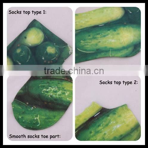 custom polyester cotton sublimation printing socks