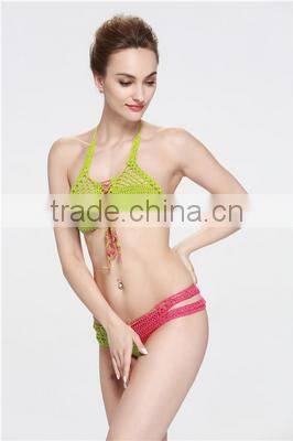 2016 summer women cute sexy small bikini swimsuit elastic bikini swimwear