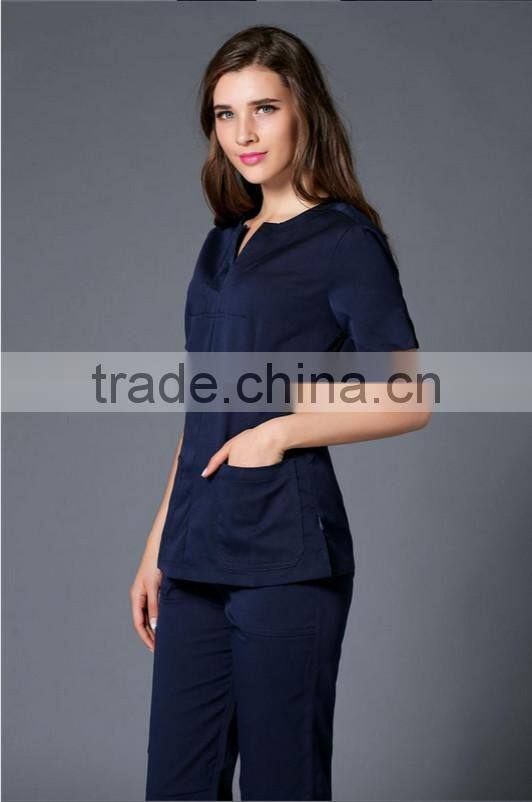 2016 Chinese factory competitive price wholesale hospital clothing Nurse uniform