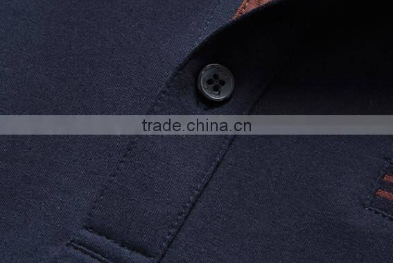 2016 hot sale custom 100% cotton polo shirt fabric for man