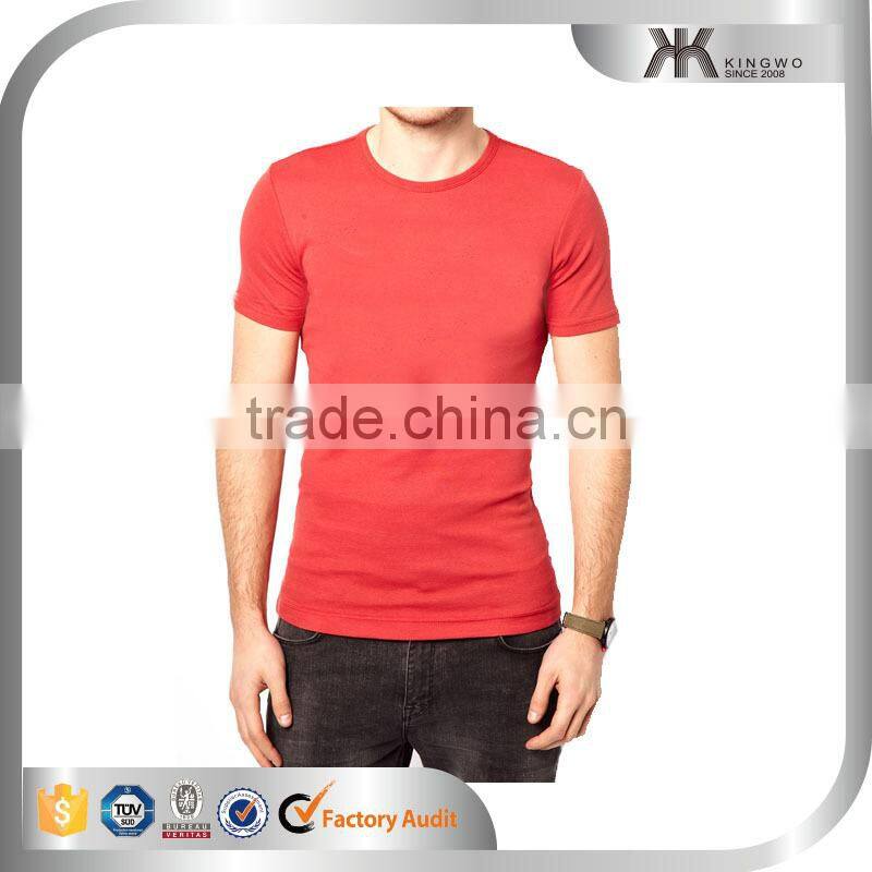 Men's Round Neck Printed Custom T Shirt Wholesale