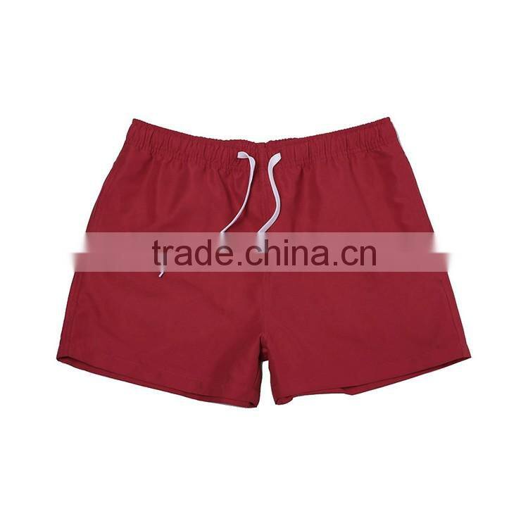65% Polyester 35% Cotton Custom Design Wholesale Dry Fit Mens Swim Shorts