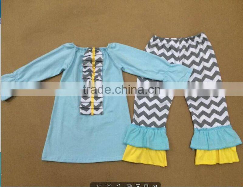 kids fashion clothing outfits girls boutique clothing high quality organic cotton clothing girls fall long sleeve outfit