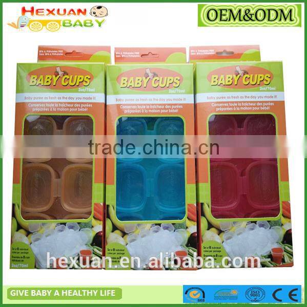 OEM factory or stocked designs Baby Cubes Food Container