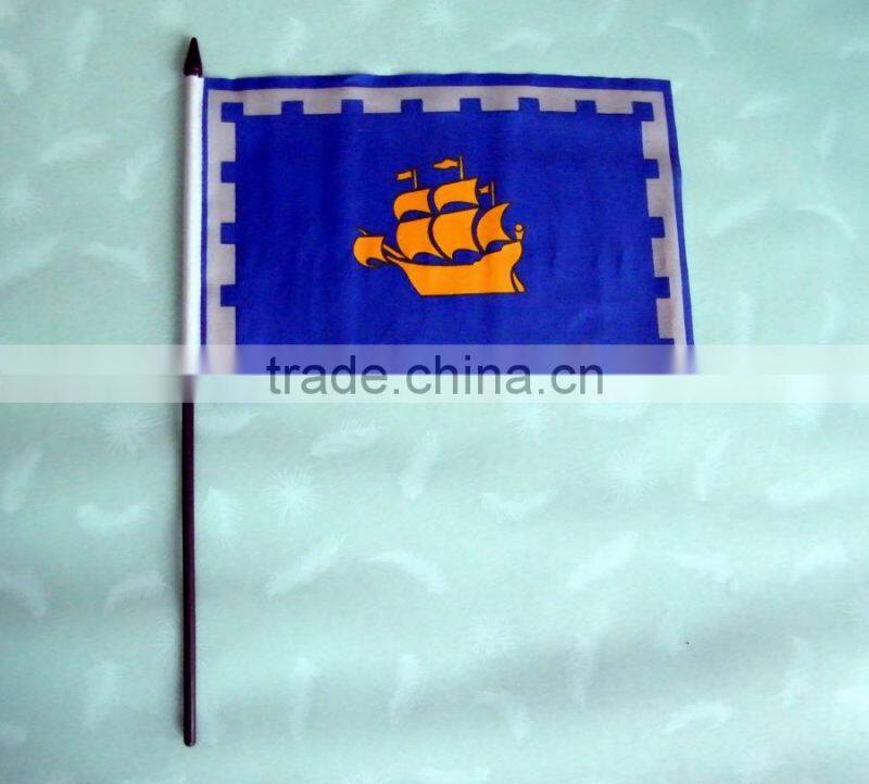 outdoor advertising hand flag