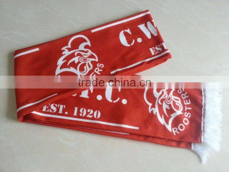 design football fan scarf