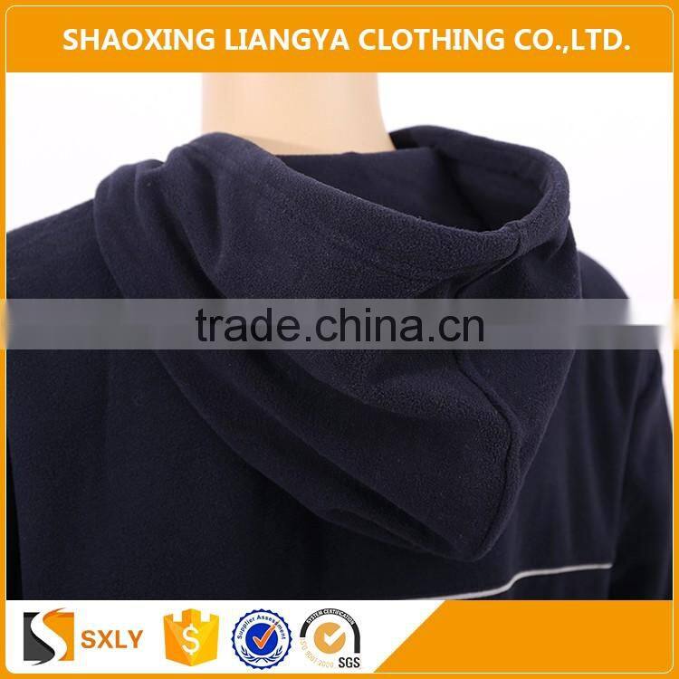 Wholesale Adult Fleece Casual Jackets With Conjoined Cap