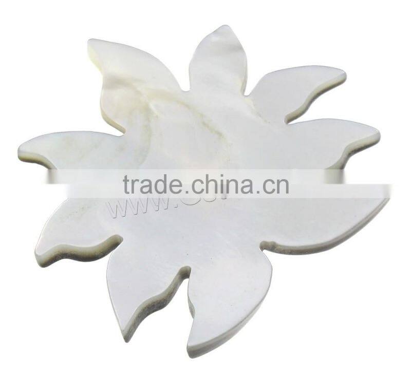 Natural Freshwater Shell Beads Flower custom beads engraved custom custom engraved metal beads