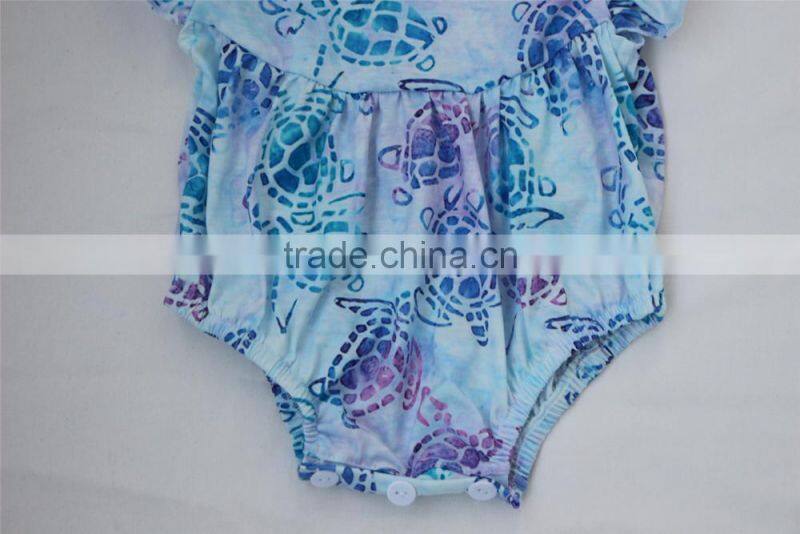 2017 wholesale bubble romper baby girl clothing newborn baby romper gift set