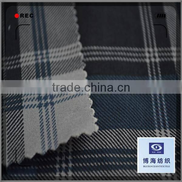 sailcloth with check print fabric printed cotton duck fabric