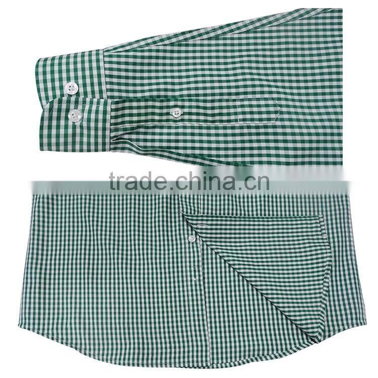 Latest formal shirt designs for men fancy plaid african shirt man