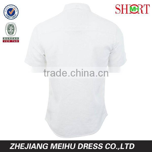 Men short sleeve t-shirt solid color custom men shirts