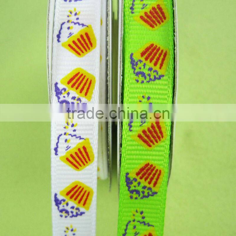 wholesale printed grosgrain ribbon