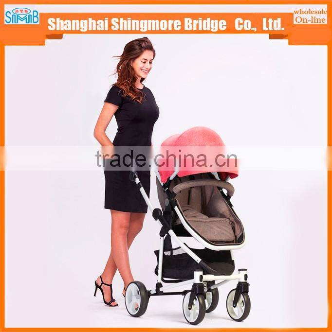 2016 China baby goods factory hot wholesale baby stroller aluminum baby walker