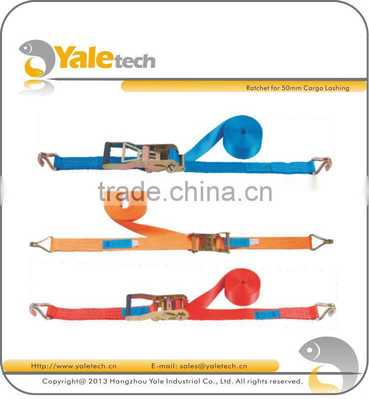 ratchet for lashing belt, ratchet with 2" stainless steel handle