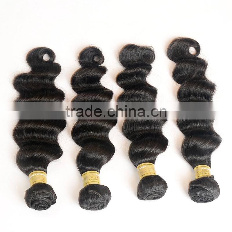 Loose Deep Raw Unprocessed 100% Raw Virgin Indian Hair