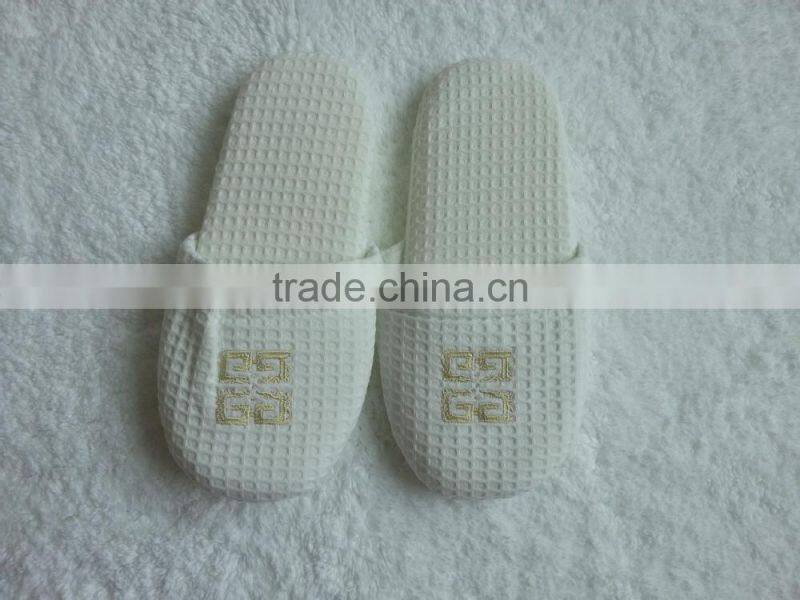 hotel waffle slipper,hotel bathroom slippers,disposable hotel waffle slippers