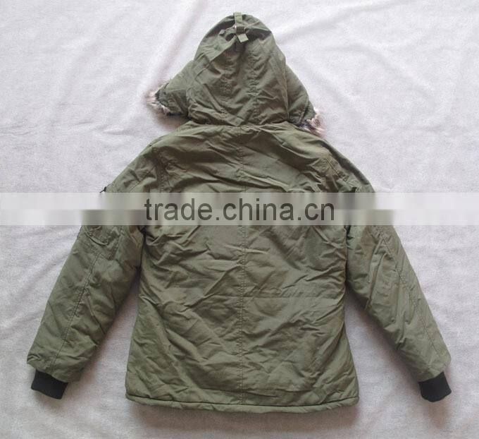 2017 Fur Hooed Custom Fashion European Style Winter Jackets