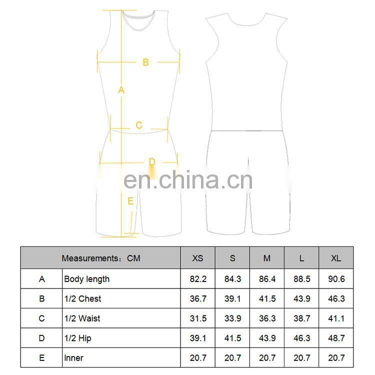 Digital printing breathable all in one rowing suit for race