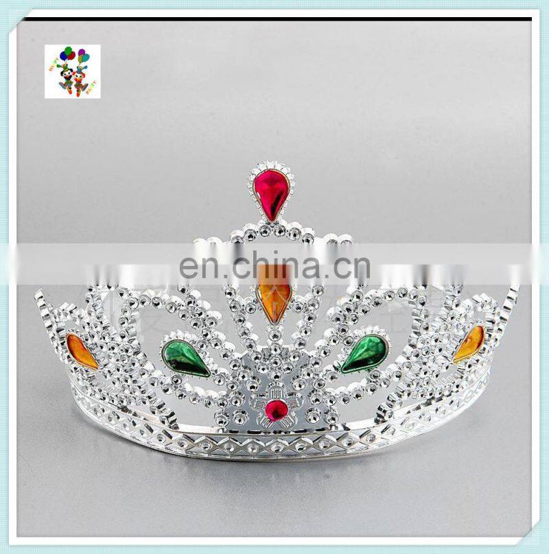Cheap Plastic Girls Fancy Dress Ruby Princess Party Tiaras HPC-0798