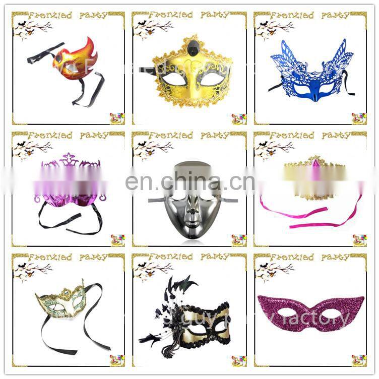 New arrival two color vendetta party plactic mask