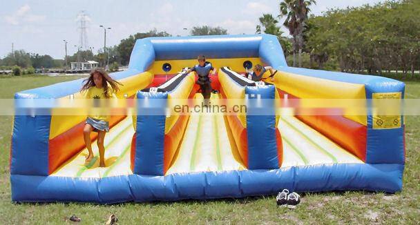 Inflatable Bungee Run single ,double lanes and three lanes inflatable runway,bungee run