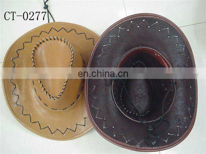 Painted Straw Cowboy Hat