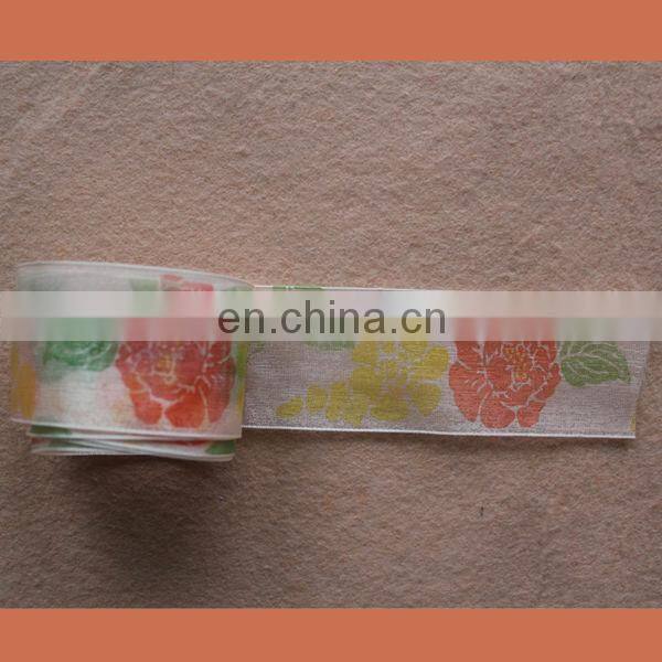 satin ribbon woven trim for adornment