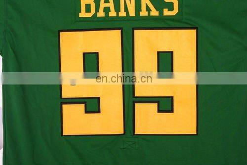 #00 GERMAINE Mighty Ducks Movie Ice Hockey Jersey
