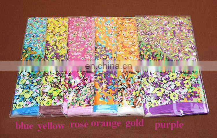 New floral 100% Silk Scarf Square Women's Bandana Neck Dress Shawl Wraps Bandana