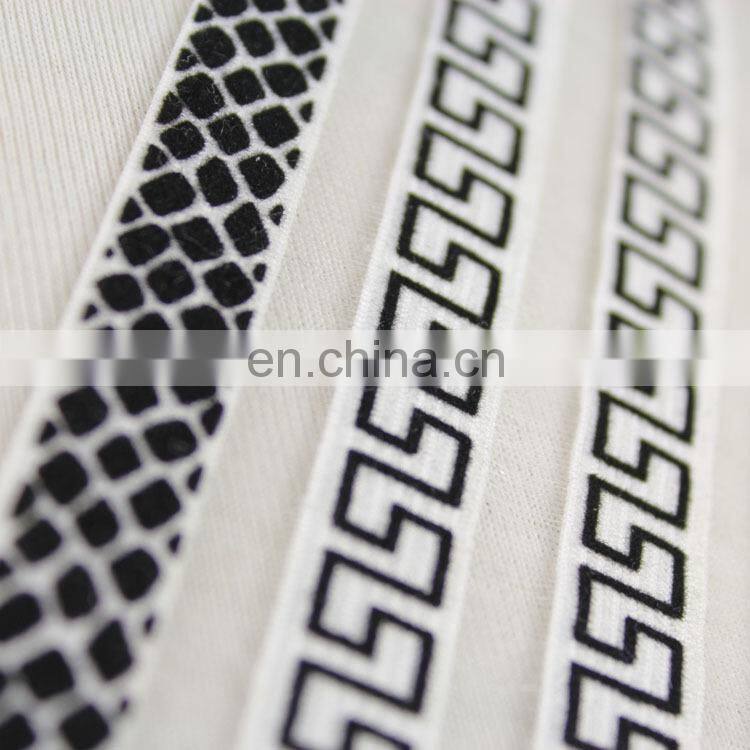 China wholesale special design jacquard elastic webbing