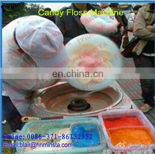 SHIPULE Commercial cotton candy machine,candy floss machine for sale with cart