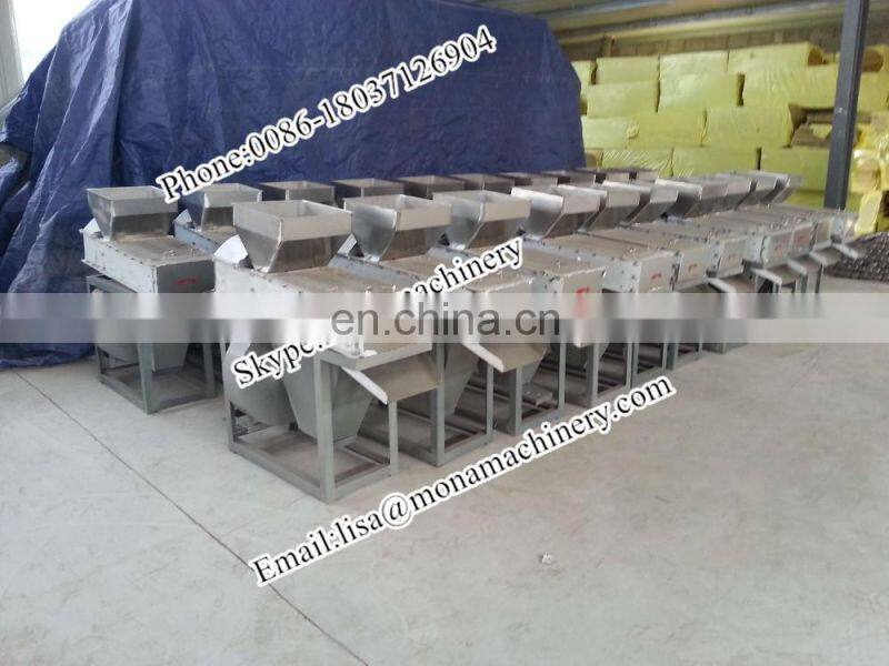 Automatic 304 stainless steel pine nut peeling machine/peanut peeling machinery
