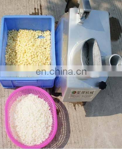 Manufacture Big Capacity Fruit and vegetable cutting machine for cube and slicer