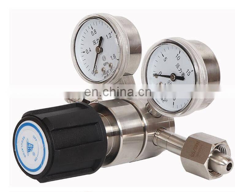 Gas pressure reducing valve sulfur dioxide hydrogen chloride pressure reducer