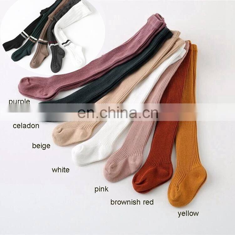 12colors Bonypony Kids Little Girls Boys Dress Bottom Top Pants Toddler Baby Basic Ribbed Leggings Baby Pantyhose Tights