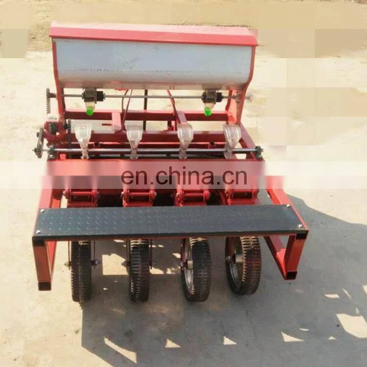 Factory supply 4 rows mini vegetable seeder machine with lowest price