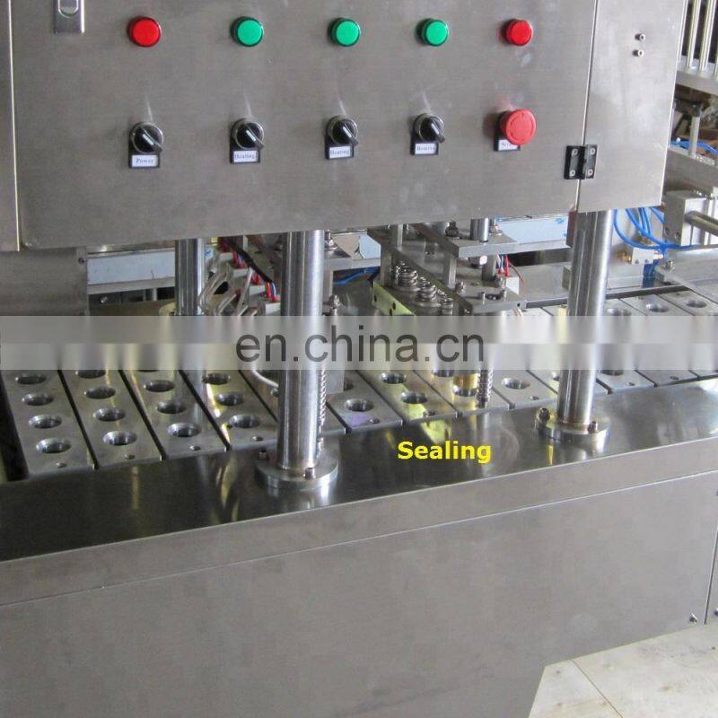 New product coffee capsule manufacturing equipment nespresso kup coffee capsules filling machine