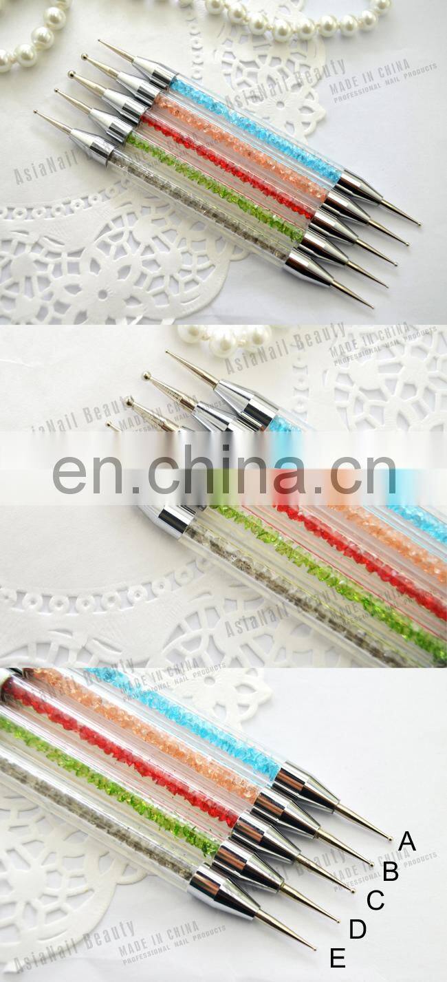 Colorful Rhinestone Decoration Steel Dotting Tools Pen