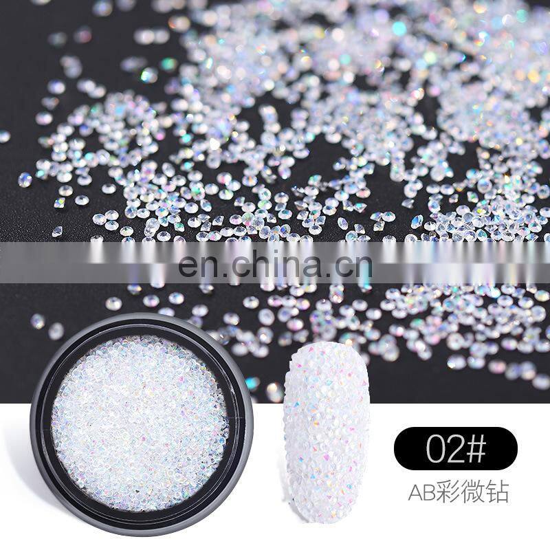 Crystal Sand Tiny Beads Nail Art Rhinestone