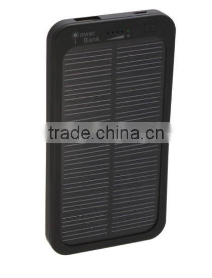 good christmas gift super thin solar mobile phone charger&solar mobile charger with 5000mAh