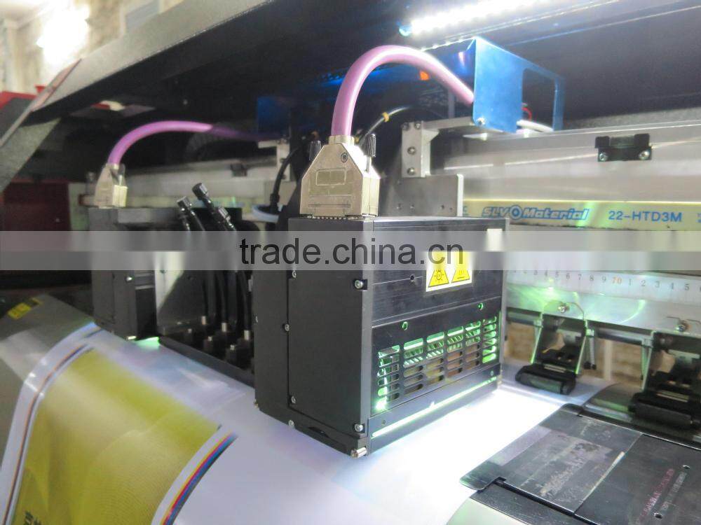 3.2m Taimes T8UV printer with Konica KM 1024-14pl printheads for PVC soft film